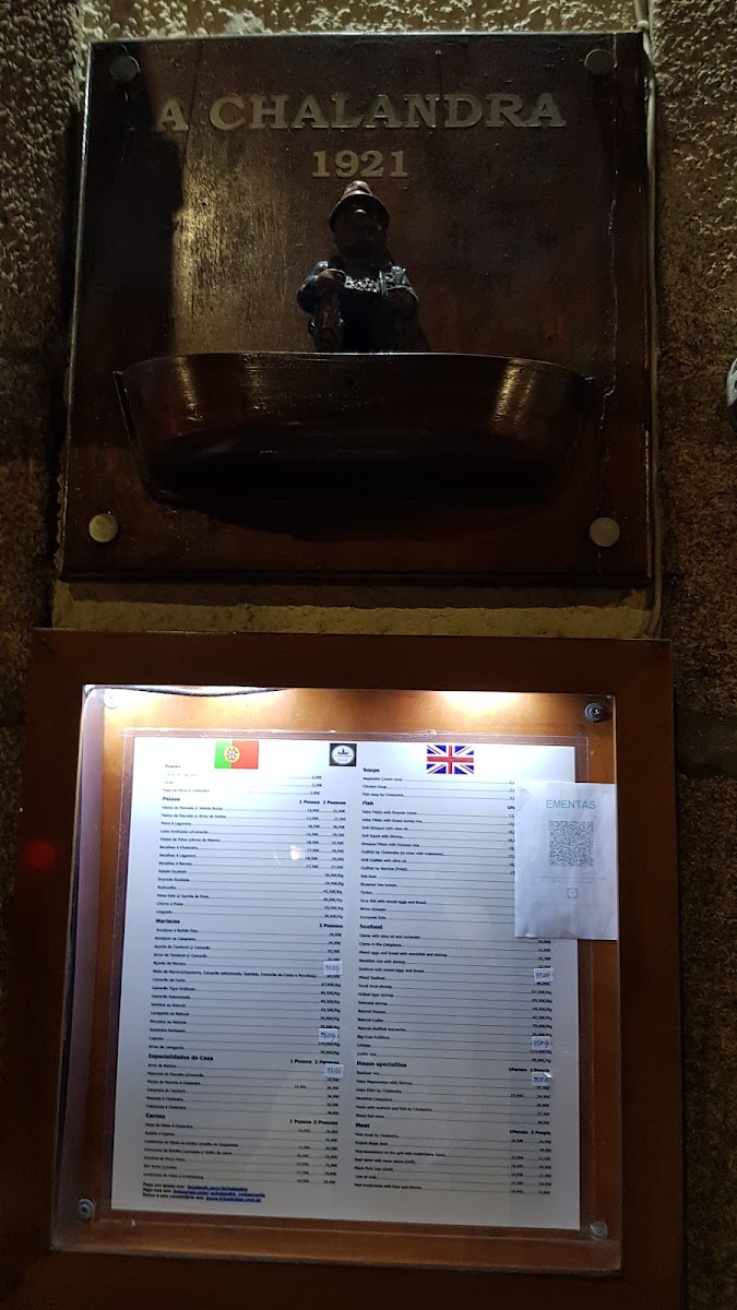 Menu A Chalandra - Restaurante-2